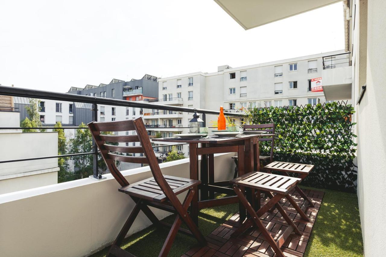 ANJA - Top Hôte Paris - 6 Personnes Balcon Parking Saint-Denis (Seine-Saint-Denis) Exterior foto